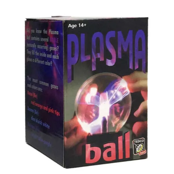 00003 - PLASMA BALL 3IN USB CORD INSIDE OR 4AAA BATT PWERED NOT INCLUDED