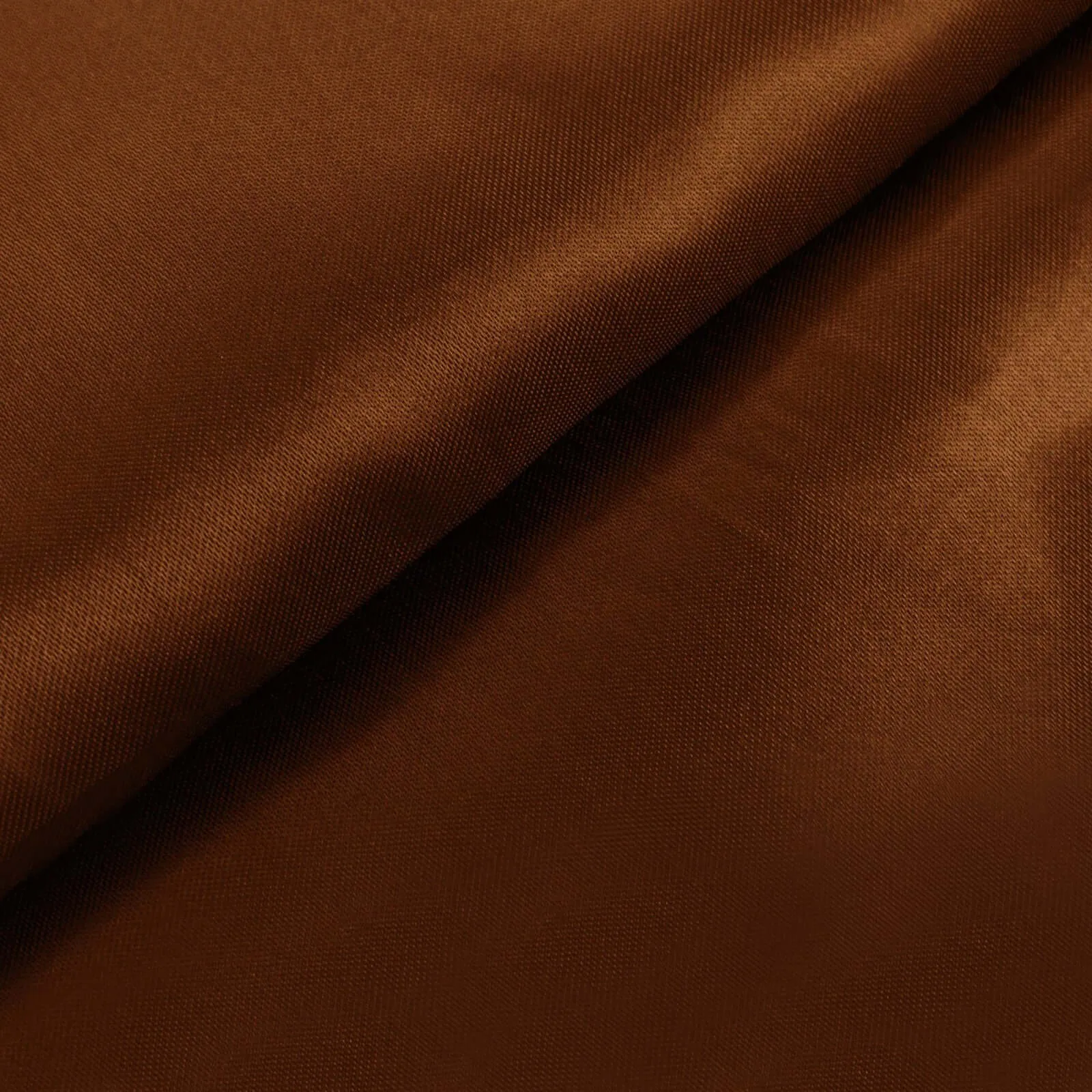 10 Yards x 54" Cinnamon Brown Satin Fabric Bolt