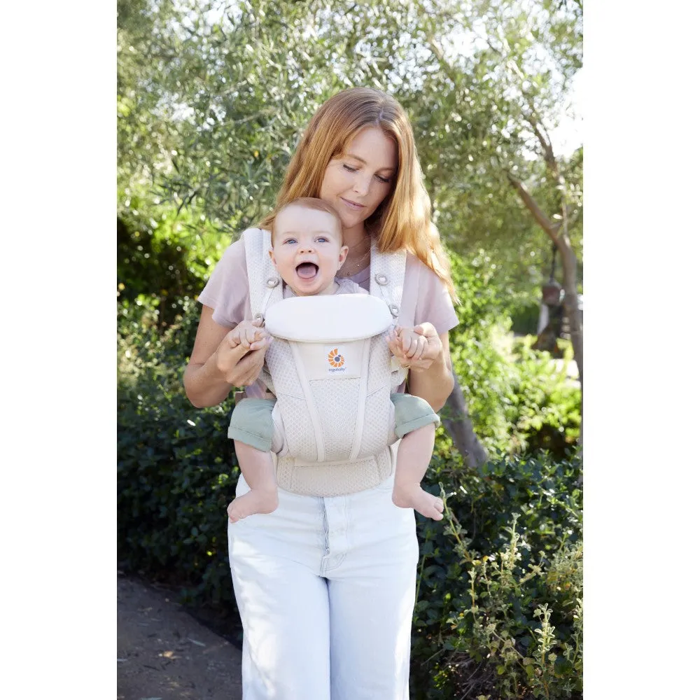 [10 year local warranty] Ergobaby Omni Breeze Baby Carrier - Natural Beige