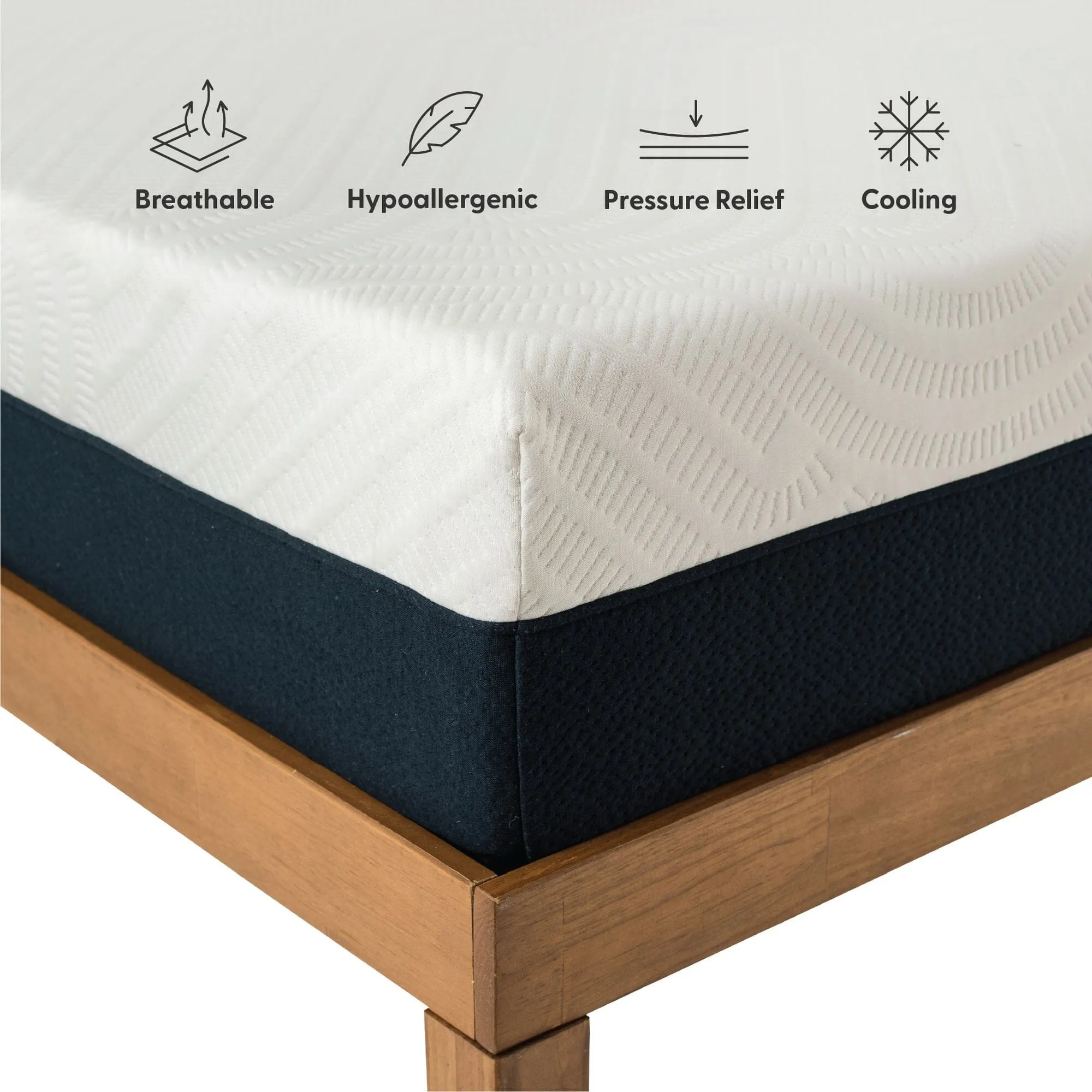 12" Cooling Hybrid Mattress, Queen