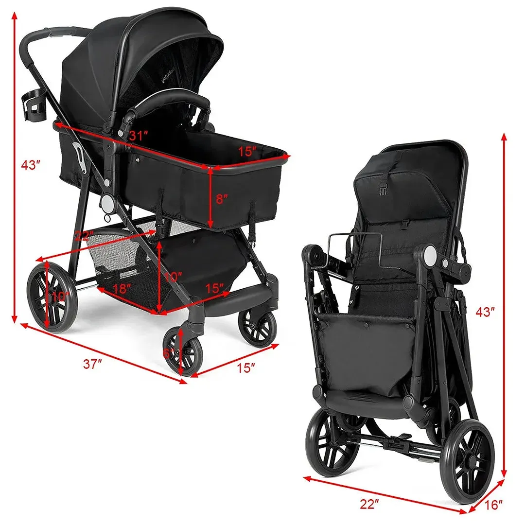 2 in 1 Baby Stroller