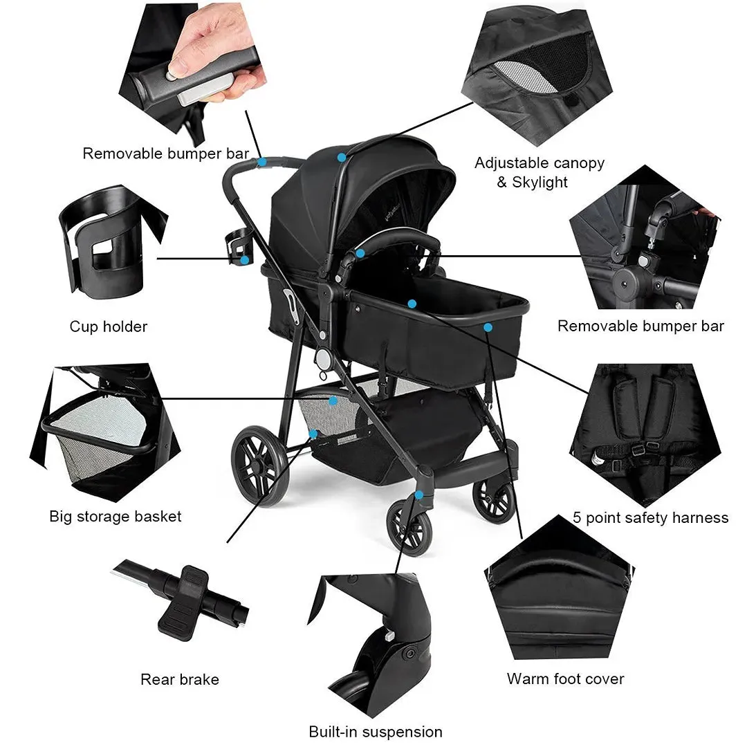 2 in 1 Baby Stroller