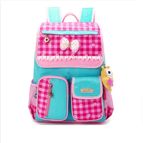 40cm British plaid Kids Backpack - Free Shipping to N.A.