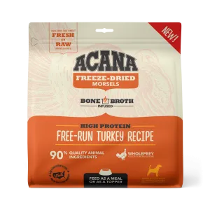 Acana Freeze-Dried Food Free-Run Turkey Recipe Morsels for Dogs