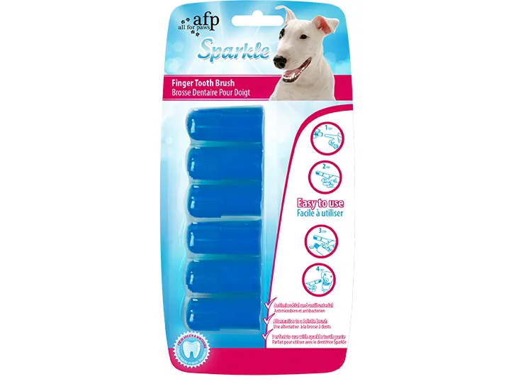 AFP Sparkles - Finger Brush - 6 pack