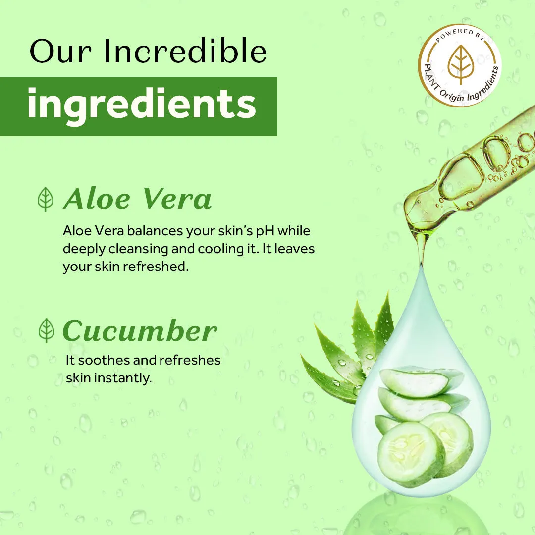 atulya Cucumber Hydrating Facial Mist toner (Add 2 Products in the Cart & Get 1 Free Product Use Code: B1G1)