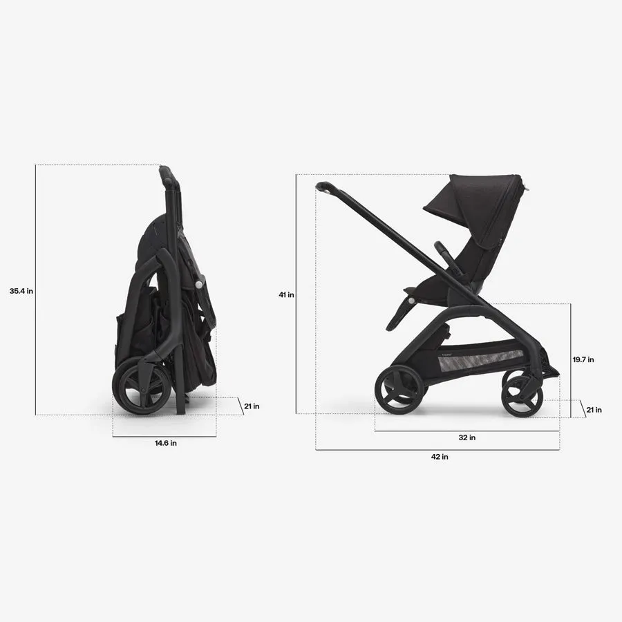 Bugaboo Dragonfly  Complete (Black/Midnight Black)