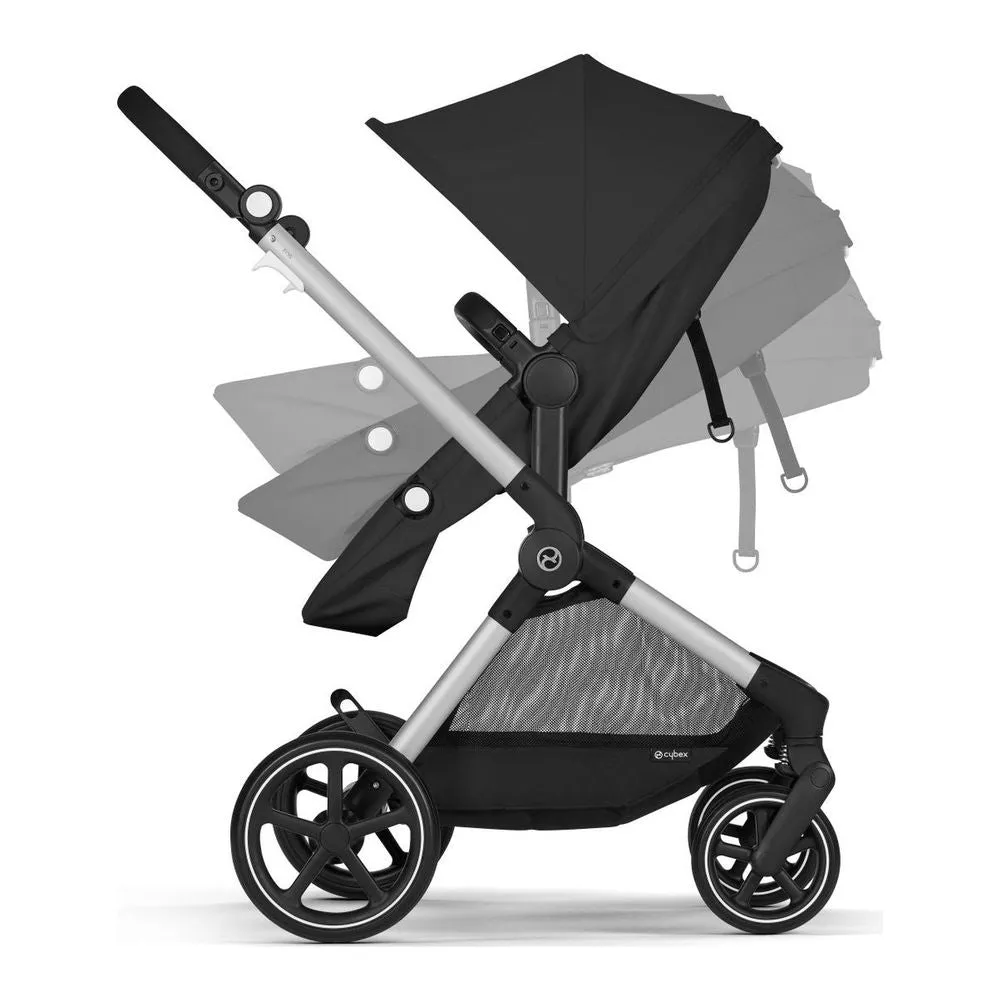 CYBEX EOS 2-in-1 Stroller - Moon Black