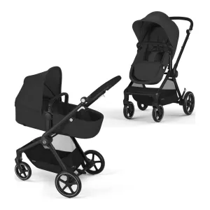 CYBEX EOS 2-in-1 Stroller - Moon Black