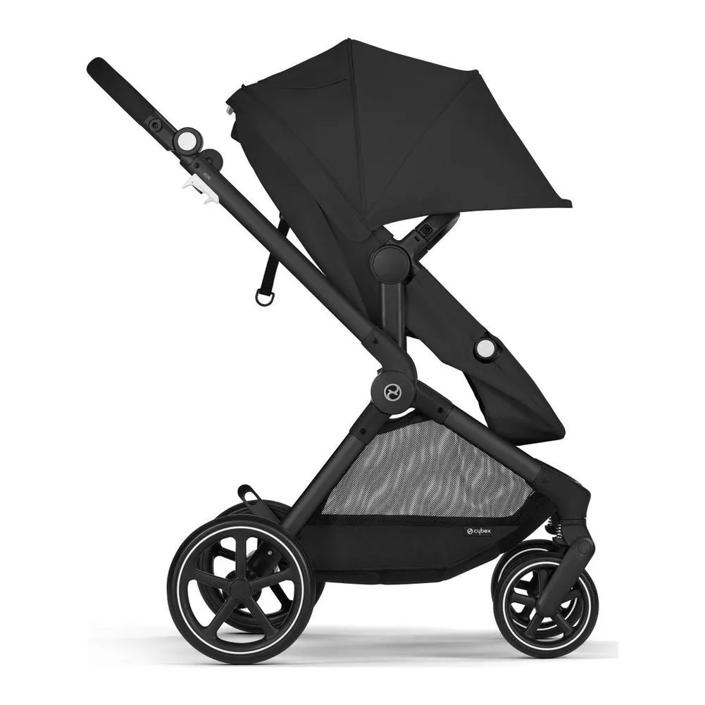 CYBEX EOS 2-in-1 Stroller - Moon Black