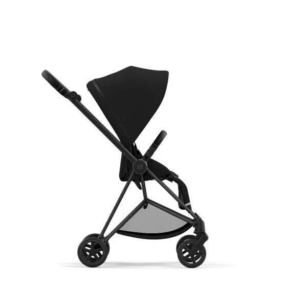 Cybex Mios 3 Stroller - Matte Black/Black Frame and Deep Black Seat Pack