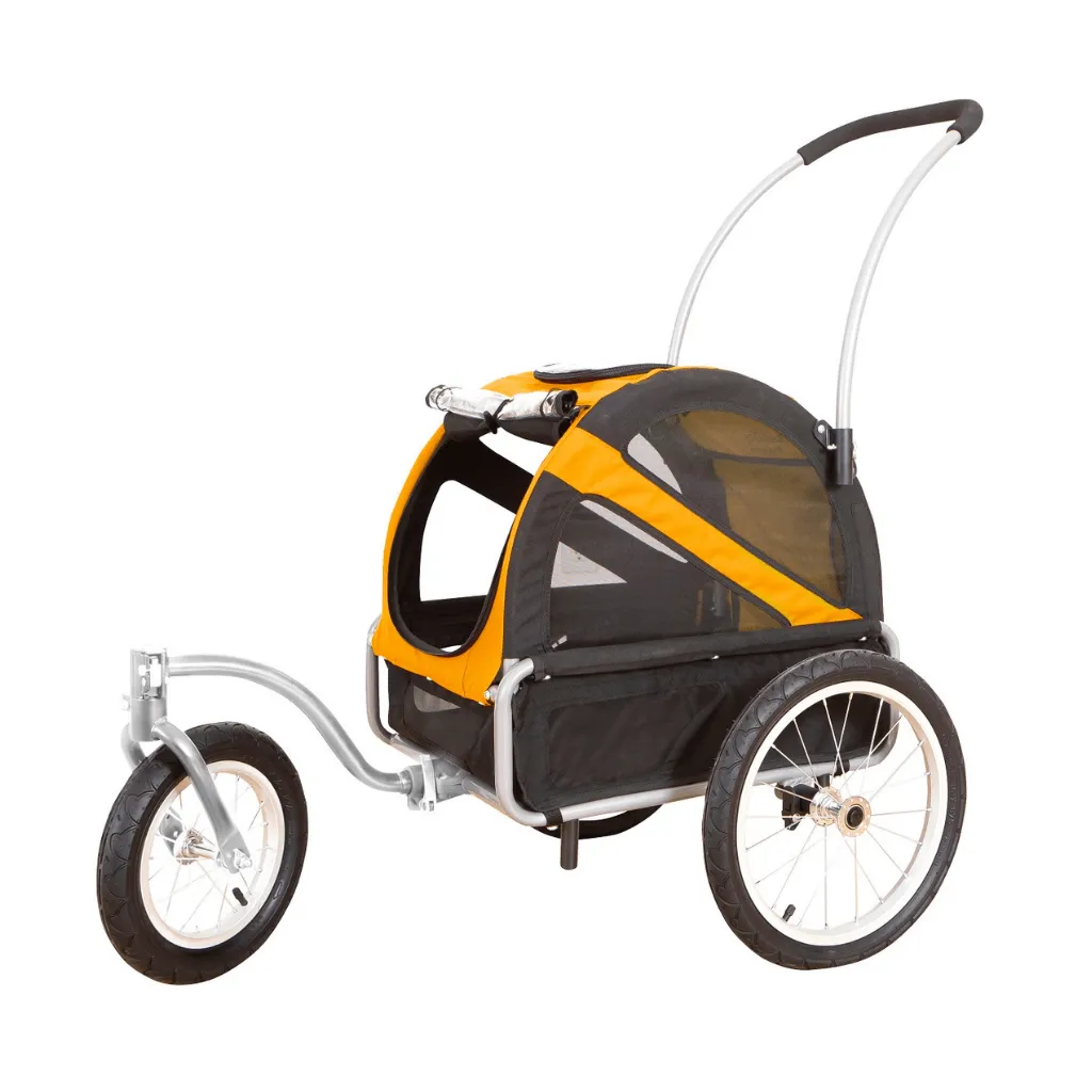 DoggyRide Mini Dog Jogger-Pram | Orange | Dutch Dog Design®