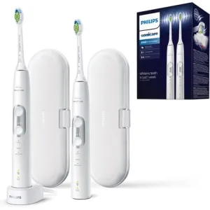 Electric sonic toothbrush Sonicare Protectiveclean 6100, white, Philips