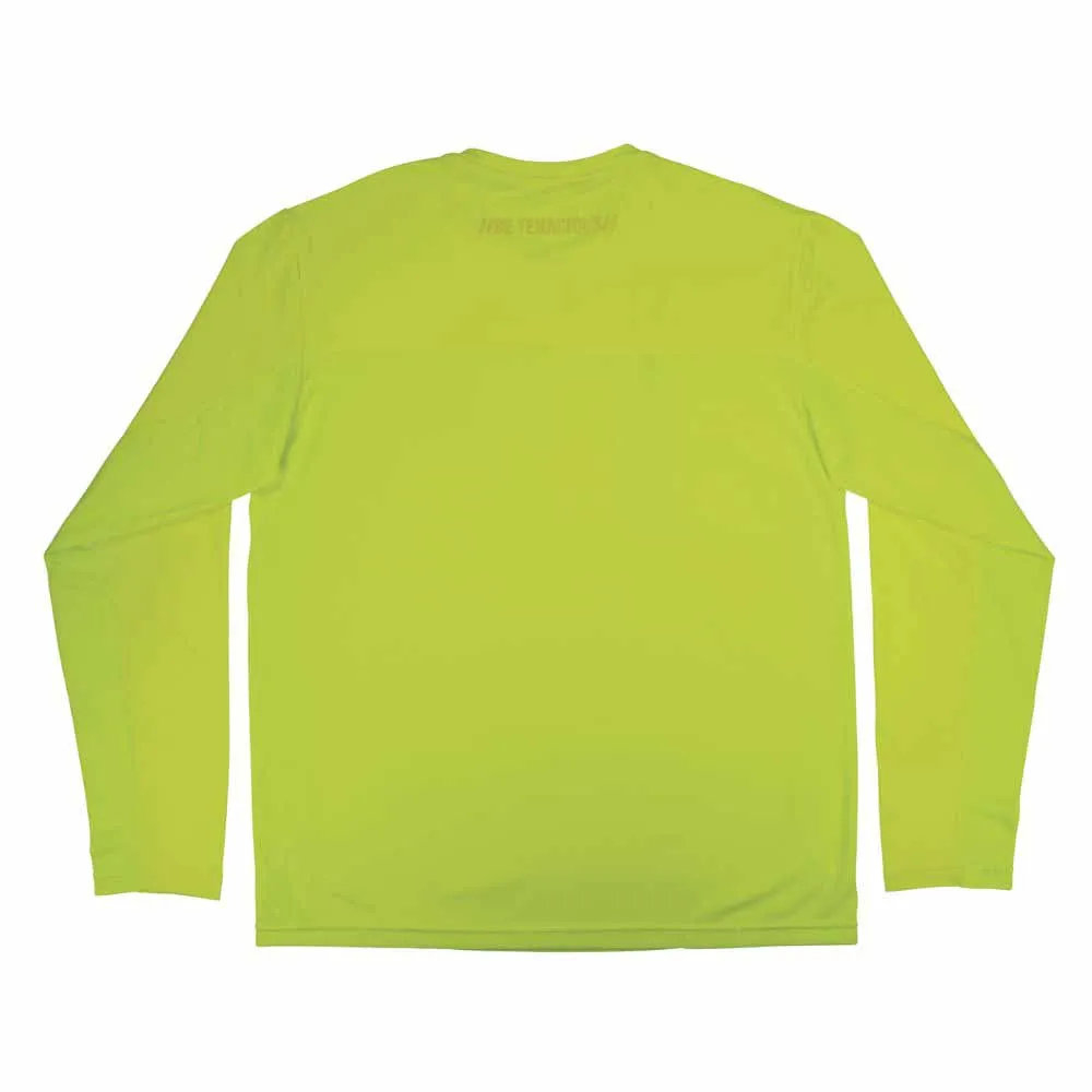 Ergodyne 12146 6689 2XL Lime Cooling Long Sleeve Sun Shirt with UV Protection