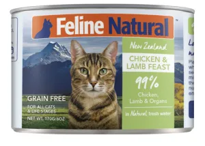 Feline Natural Chicken & Lamb Can 6oz