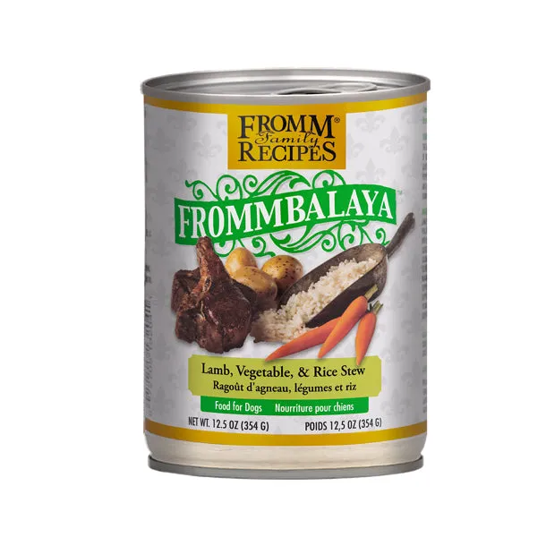 Frommbalaya Lamb Vegetable & Rice Stew Canned Dog Food