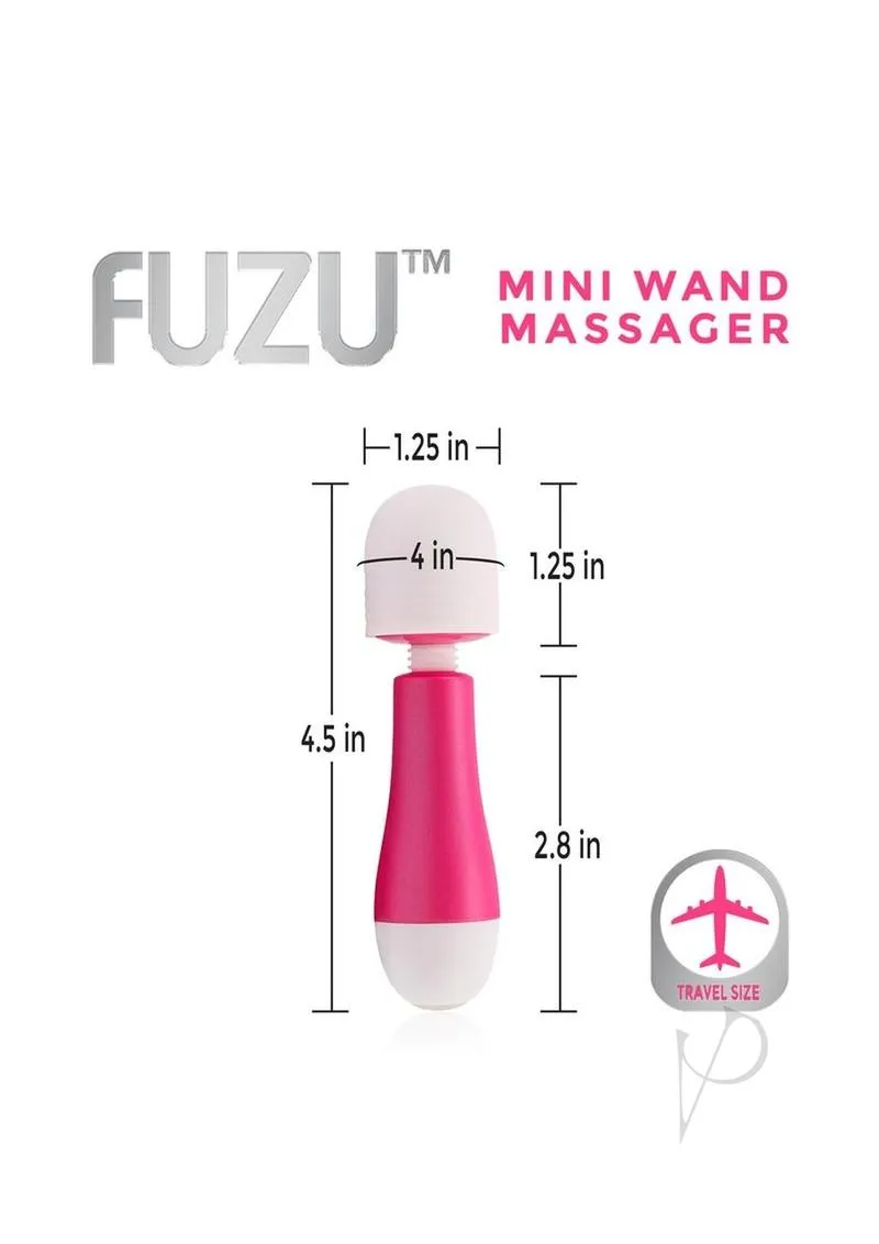 Fuzu Recharge Mini Wand Pink