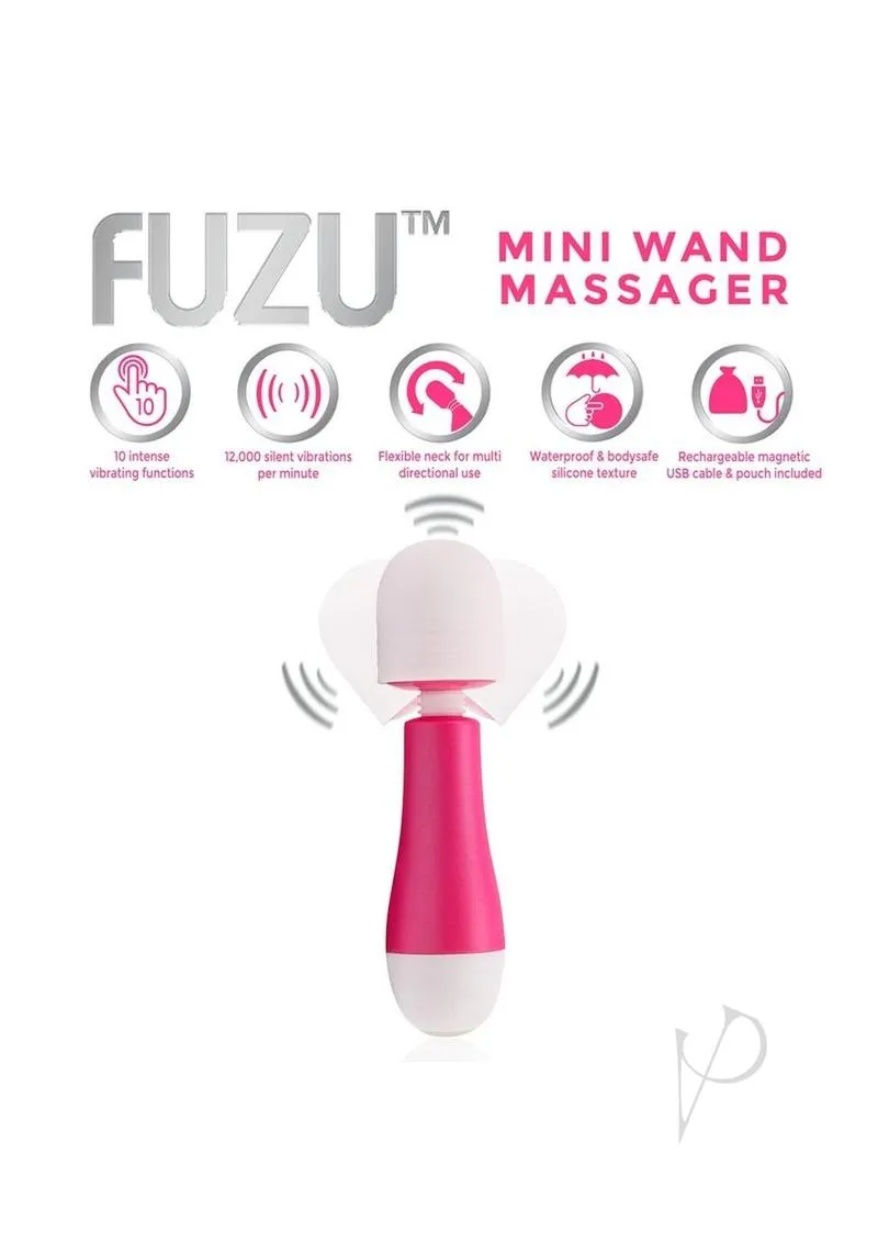 Fuzu Recharge Mini Wand Pink