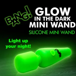 Glow-in-the-Dark Silicone Wand