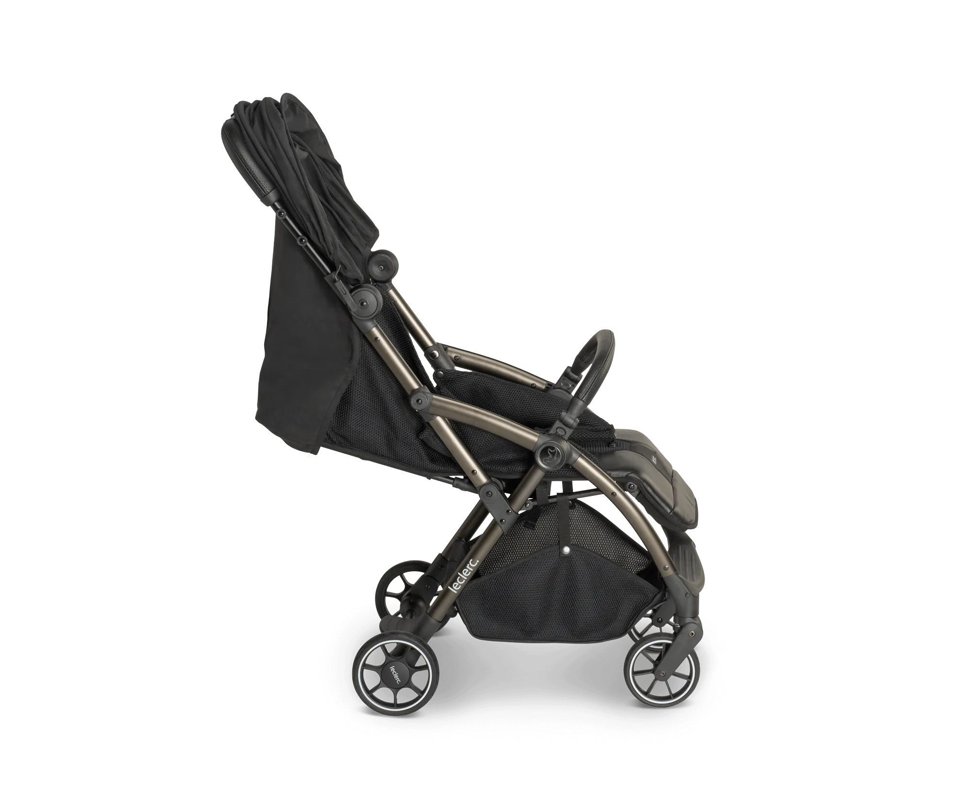 Hexagon Stroller Carbon black with Free bassinet