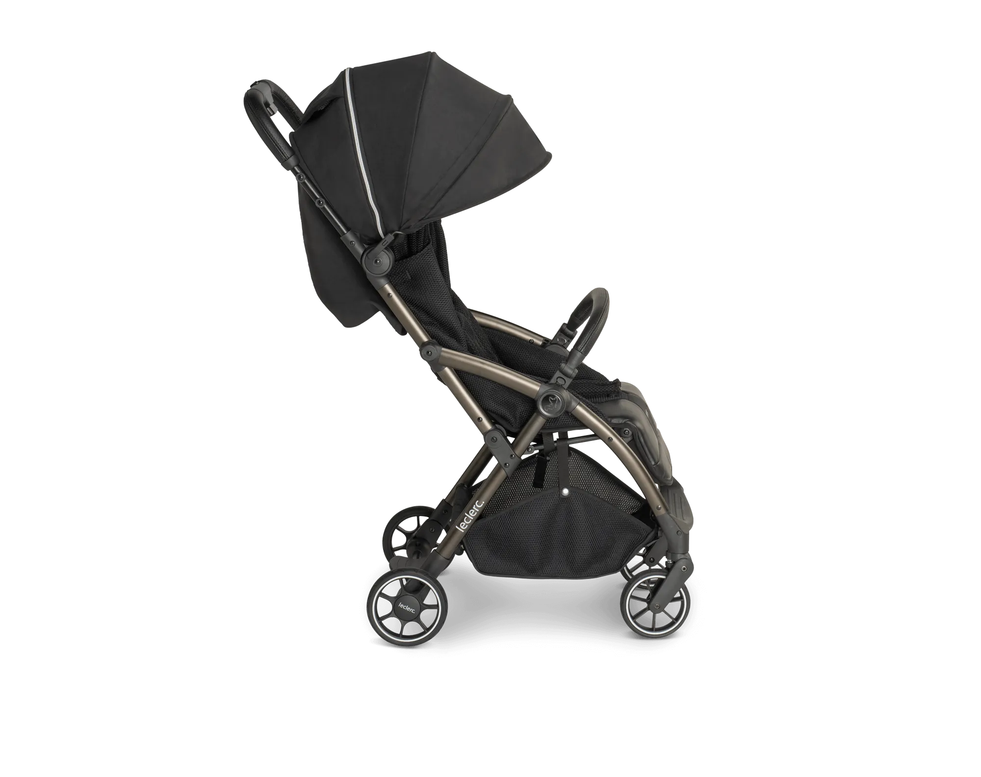 Hexagon Stroller Carbon black with Free bassinet