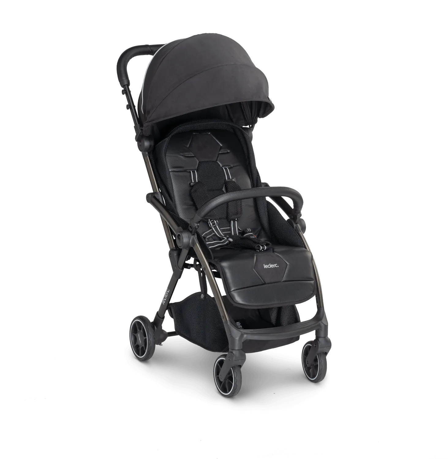 Hexagon Stroller Carbon black with Free bassinet