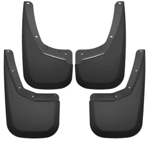 Husky Liners Front / Rear Mud Guards - Black / Textured - 2500 / 3500 - GM Fullsize Truck 2007-14