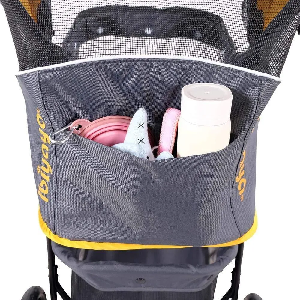 Ibiyaya® Cloud 9 Pet Pram | Mustard Yellow