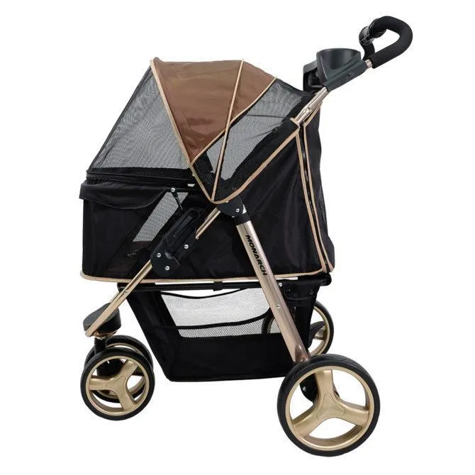 Ibiyaya Monarch Premium Luxury Gold Pet Jogger Stroller