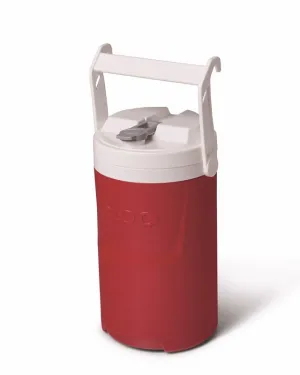 IGLOO Legend 00002204 Beverage Cooler, 1 gal Cooler, Flip Spigot, Plastic, Red/White :EA: QUANTITY: 1