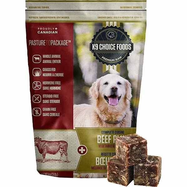 *In Store Only* K9 Choice Frozen - Beef Plus