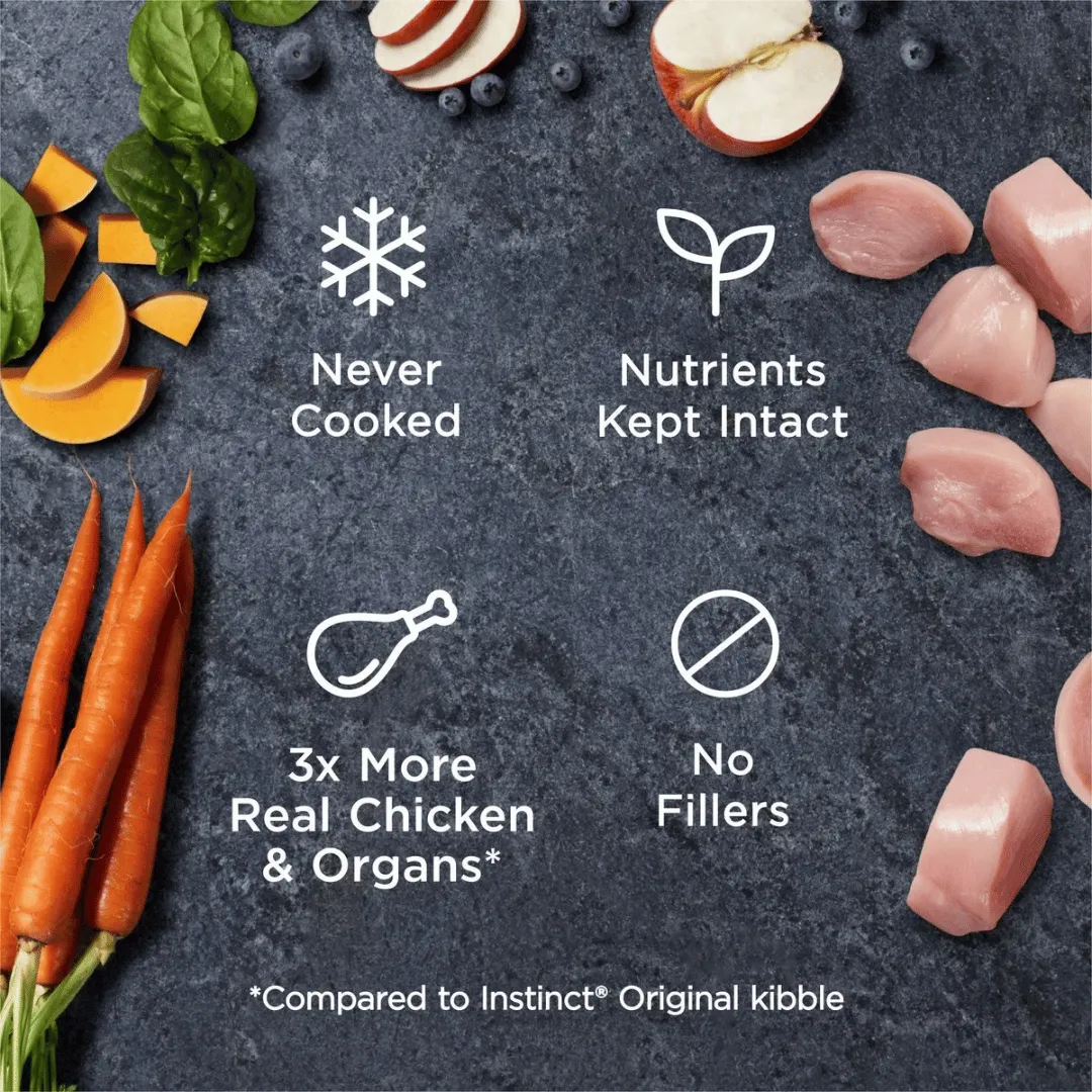 Instinct Raw Cage Free Chiken Recipe Dog Food