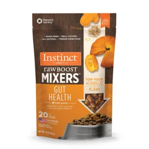 Instinct The Raw Brand Dog Raw Boost Mixers Freeze-Dried Raw Gut Health 5.5oz