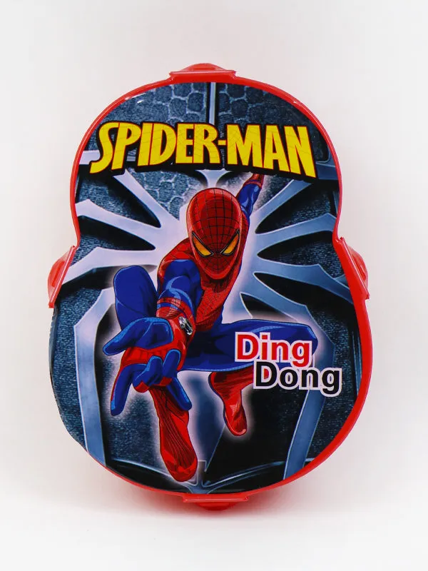 Kids Ding Dong Lunch Box with Fork & Spoon SM Red