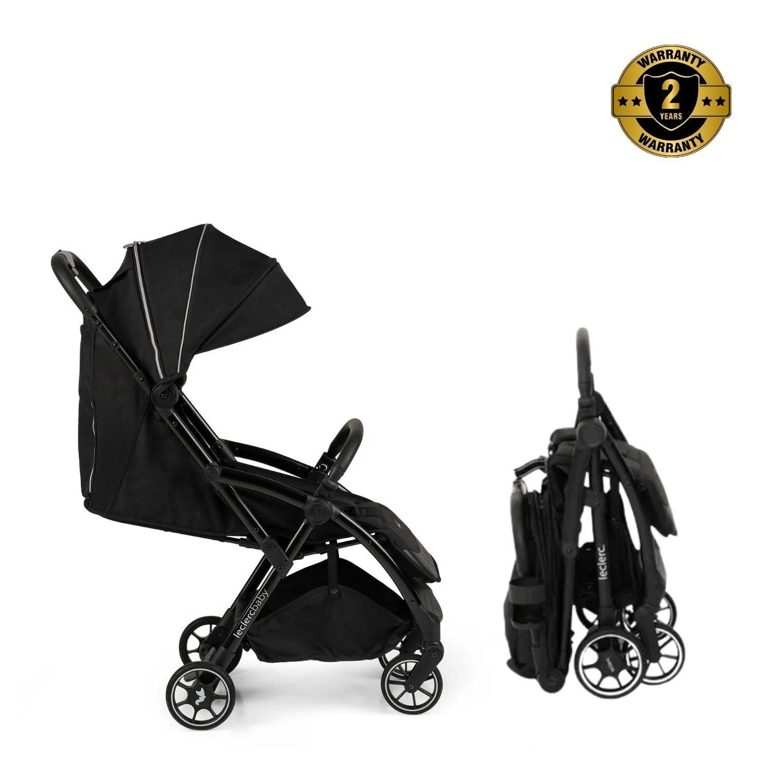 Leclercbaby Influencer Air Stroller Piano Black