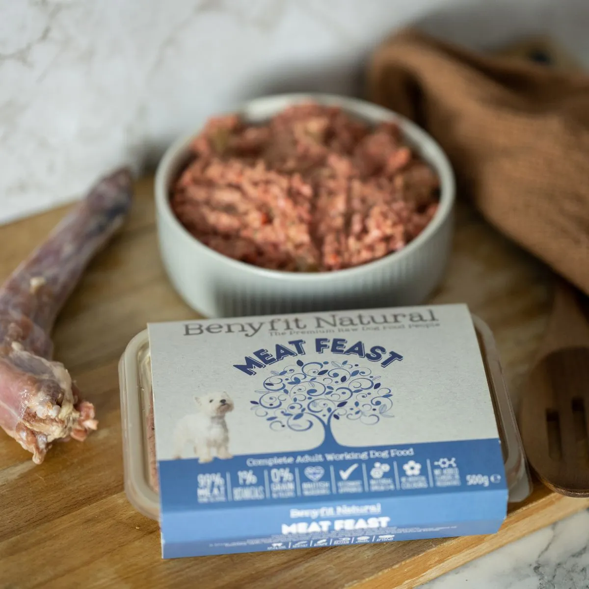 Meat Feast Turkey Complete Adult Raw Working Dog Food