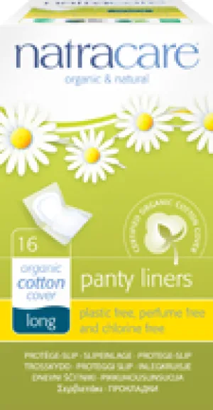 Natracare Long Panty Liners (16 Count)