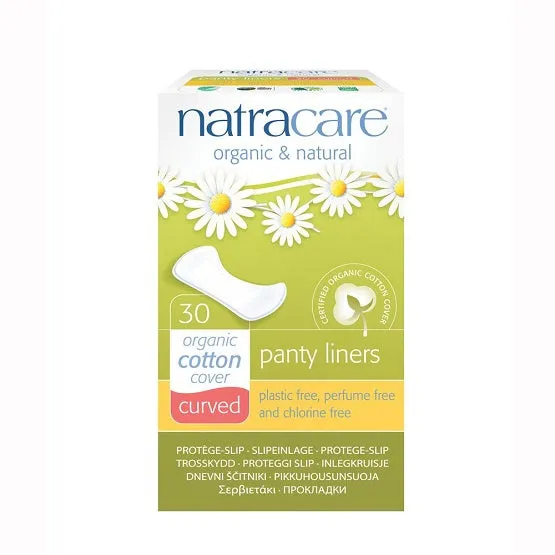 NATRACARE - Natural Curved Panty Liner - 30 Liners