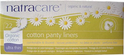 NATRACARE - Natural Panty Liners Ultra Thin - 22 Liners