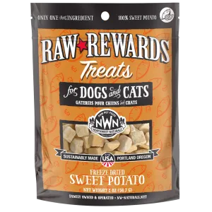 Northwest Naturals Dogs & Cats Raw Rewards Sweet Potato Treats 2oz