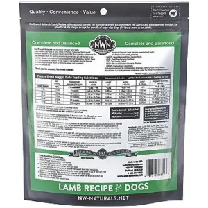 Northwest Naturals Freeze-Dried Raw Lamb Nuggets Dog Food