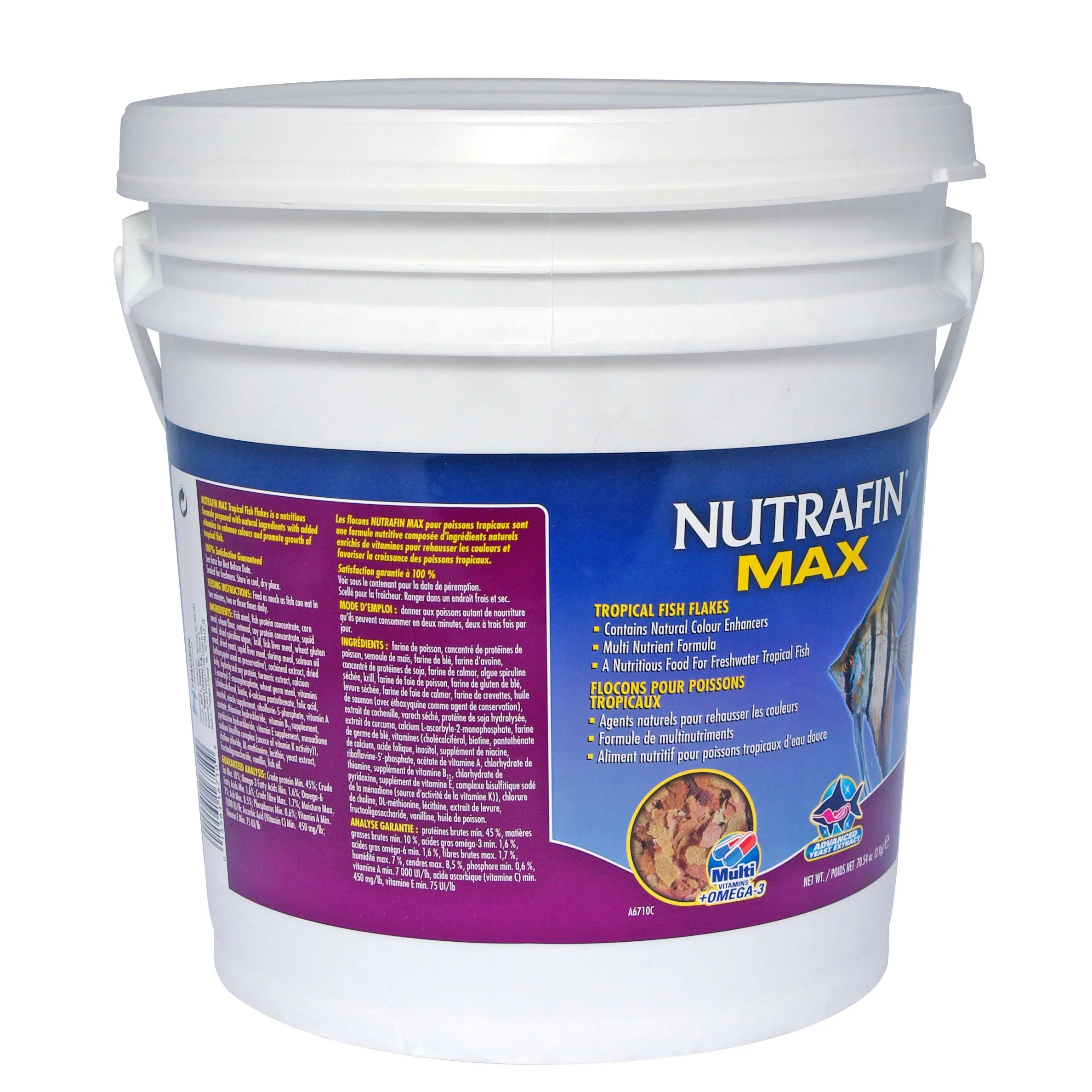 Nutrafin Max Tropical Fish Flakes