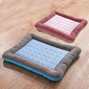 Pet Cooling Pad  Mat For Dogs /Cat Blanket  Breathable Pet Dog Bed Summer Washable For Small Medium and Large Dogs