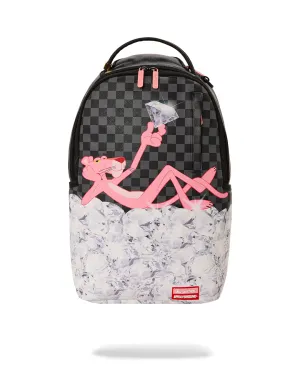 Pink Panther Stacked Diamonds Backpack