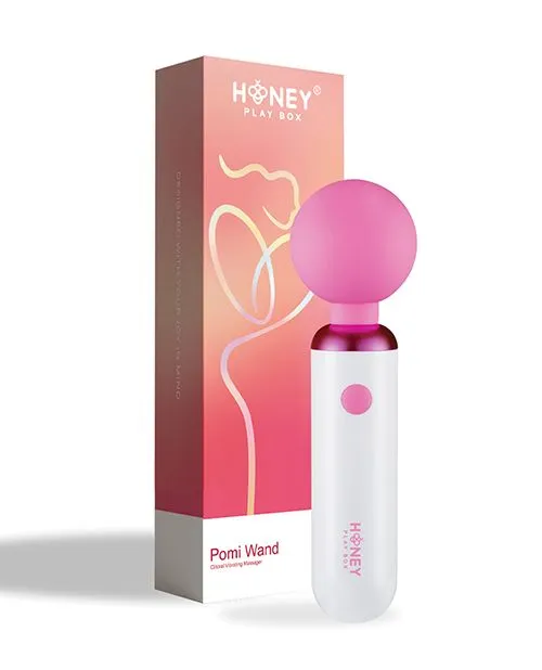 Pomi Wand Clit Tease 10 Mode Vibrating Mini Wand Massager