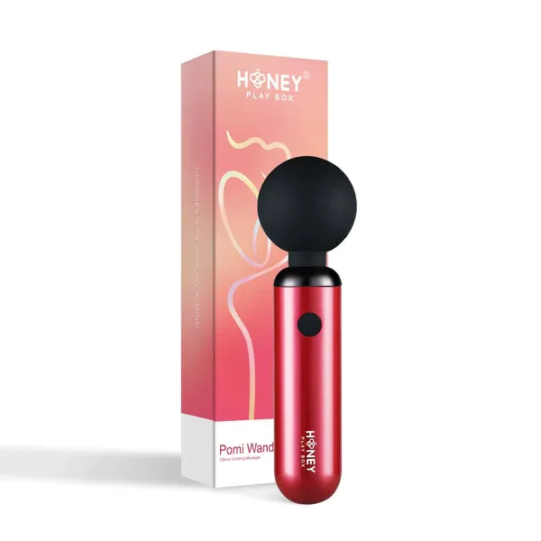 Pomi Wand Clit Tease 10 Mode Vibrating Mini Wand Massager