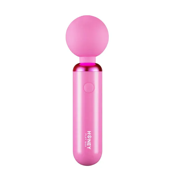 Pomi Wand Clit Tease 10 Mode Vibrating Mini Wand Massager