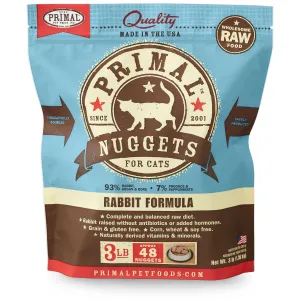 Primal Raw Cat Rabbit 3 lbs