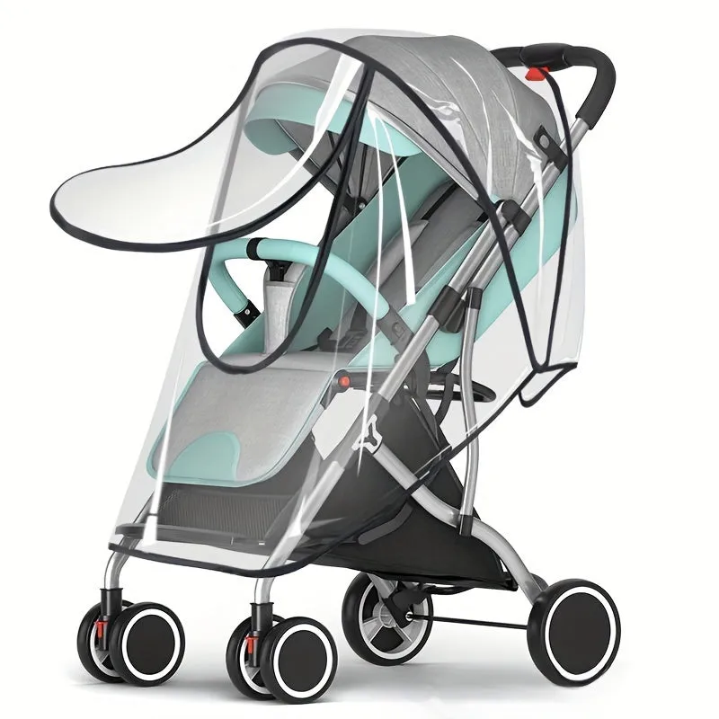 Protective Universal Stroller Rain Cover  Perfect Holiday Gift