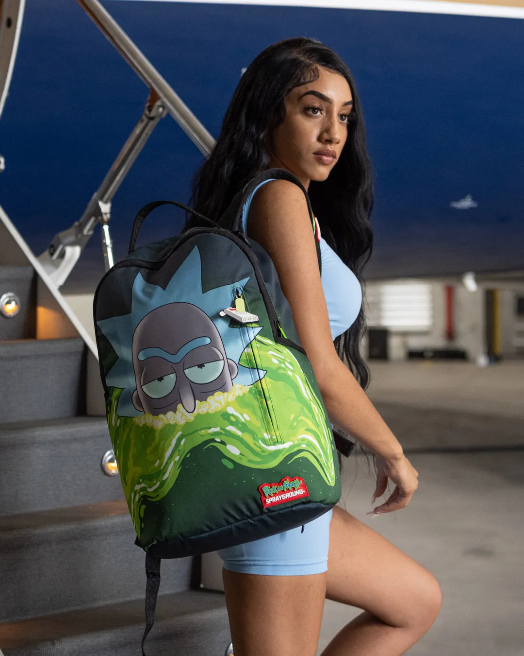 Rick And Morty Portal Sm Dlxr Backpack 910b4088nsz